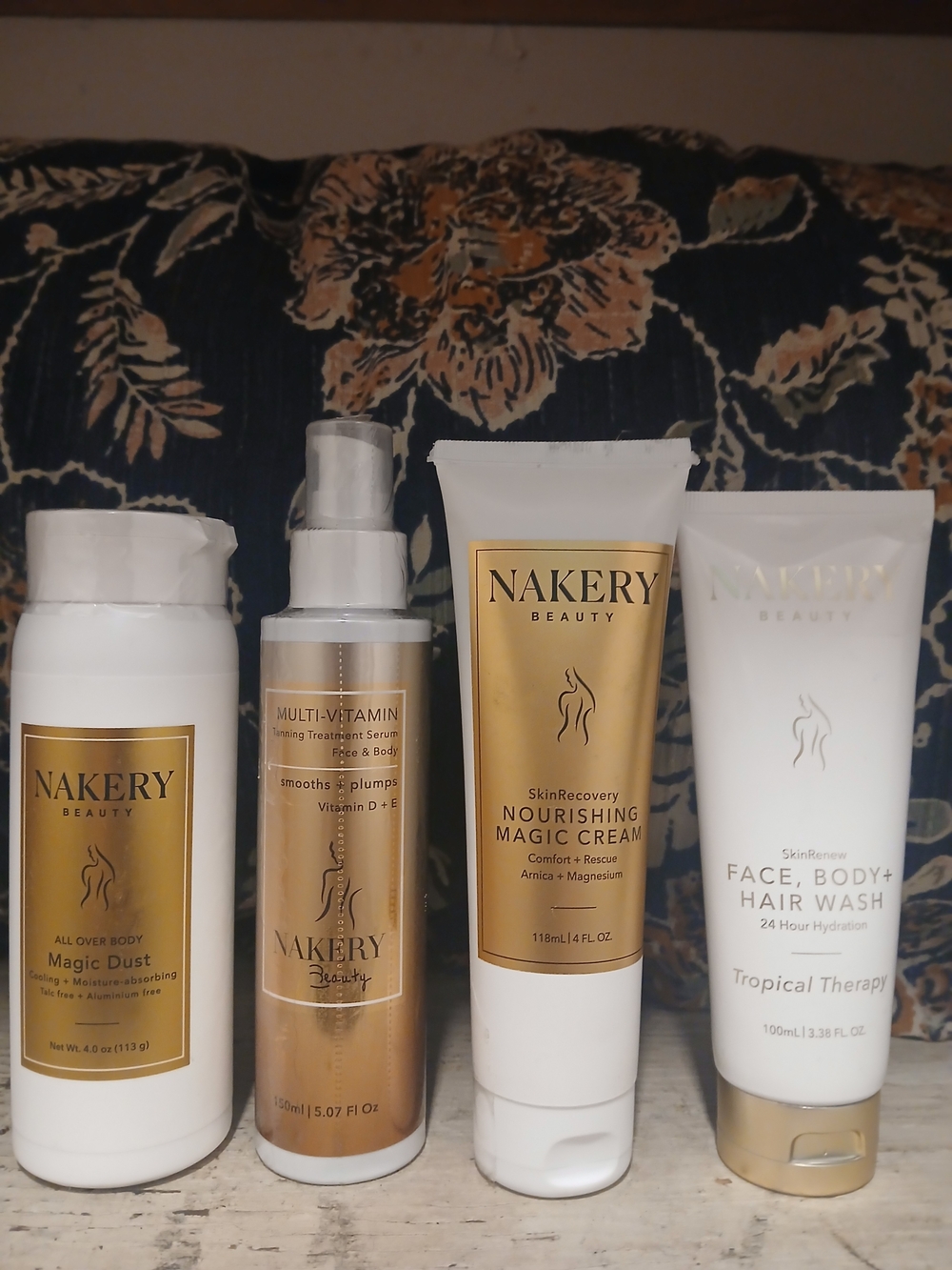 Nakery Beauty 4 Piece Skincare Lot Everything Sealed Never Used